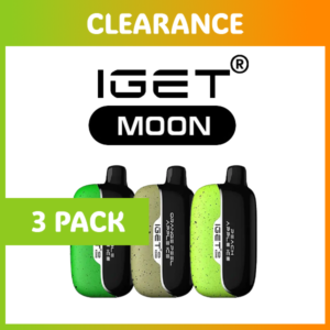 3 PACK – IGET MOON – 5000 PUFFS