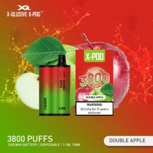 x-qlusive-x-pod-double-apple-3800-puffs-australia