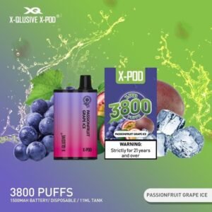 buy-x-qlusive-x-pod-passionfruit-grape-ice-3800-puffs-Australia