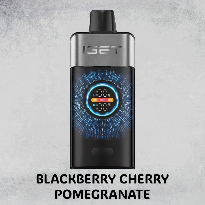 BLACKBERRY CHERRY POMEGRANATE – IGET ONE – 12000 PUFFS