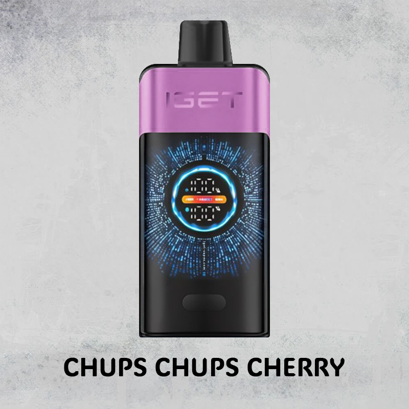 CHUPA CHUPS CHERRY – IGET ONE – 12000 PUFFS