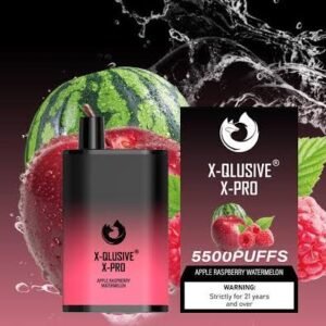 buy-x-qlusive-x-pro-strawberry-watermelon-5500-puffs