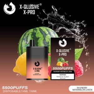 x-qlusive-x-pro-raspberry-watermelon-lemon-5500-puffs
