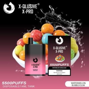 x-qlusive-x-pro-watermelon-bubblegum-5500-puffs